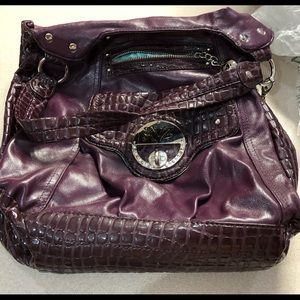 Purple Kathy Van Zeeland Gorgeous Purse!